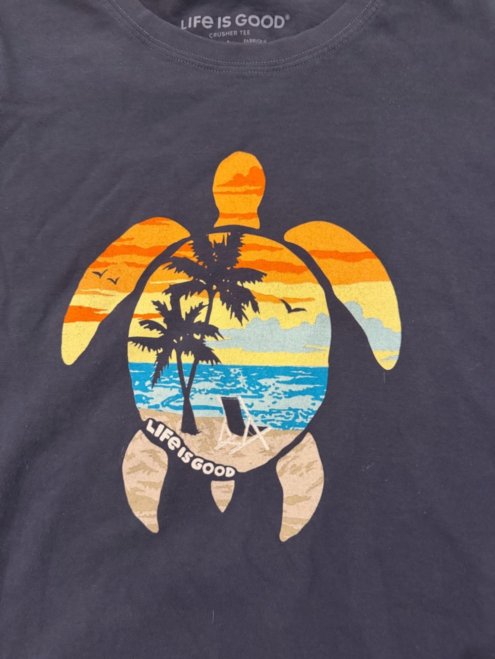 Life is Good Crusher Tee - Picture 2 of 6